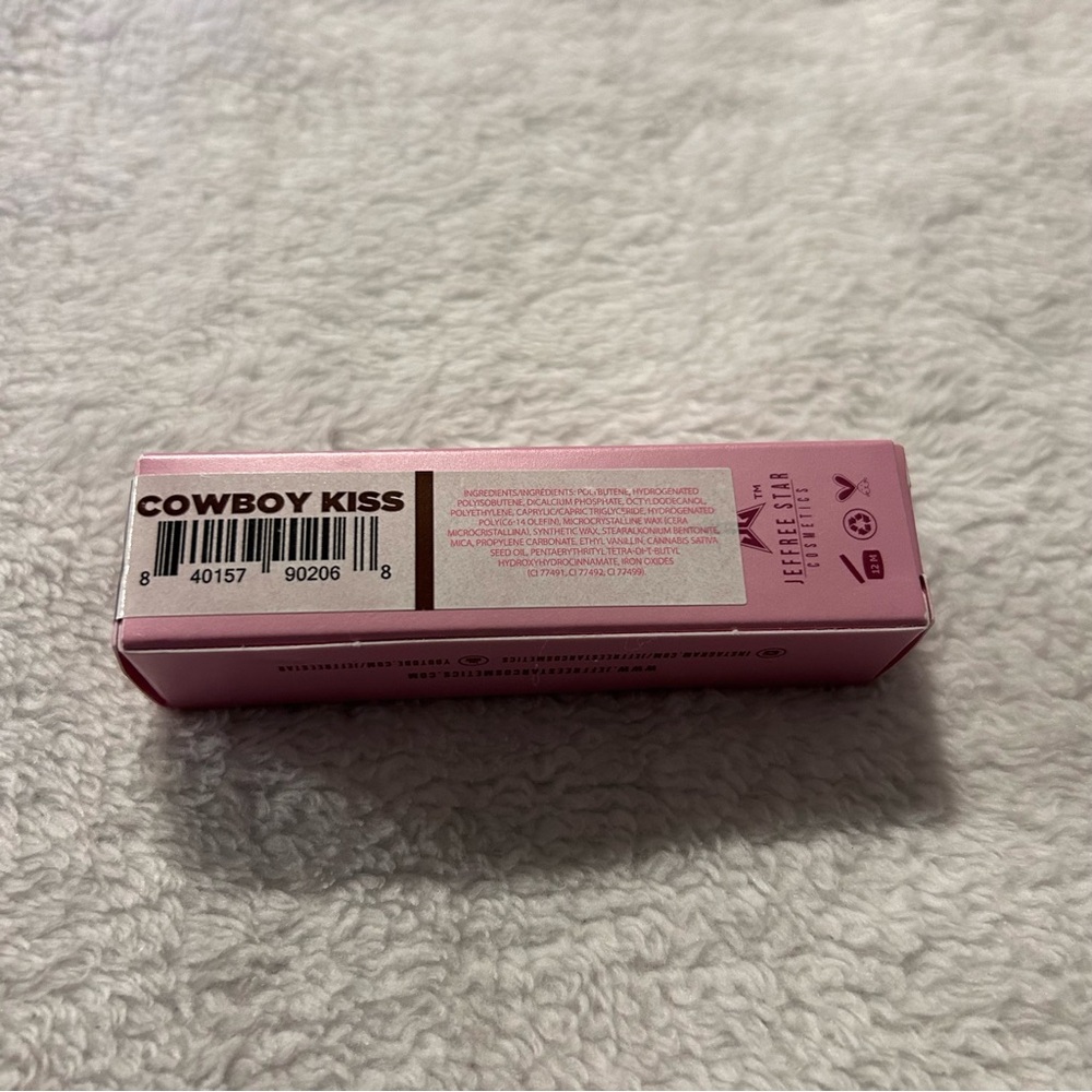 JEFFREE STAR Tinted Lip Hydrating Melting Lip Balm in Cowboy Kiss Shade NEW - Picture 4 of 5